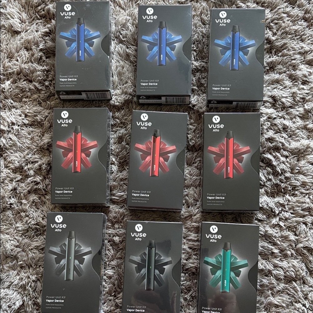 Vuse Alto Vapor Device Set - Red, Blue, Green (set of 3)